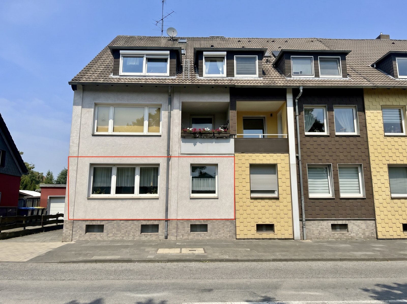 3-Zimmerwohnung, Garage und Gemeinschaftsgarten