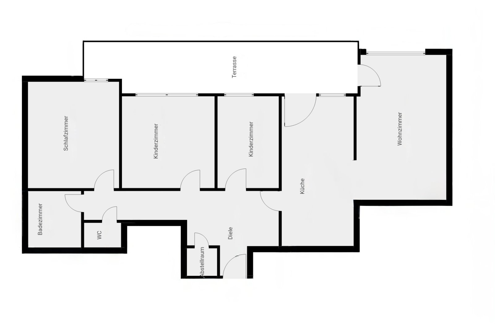 Großzügige 4-Zimmer-Terrassenwohnung mit großem Garten und zwei Tiefgaragenstellplätzen