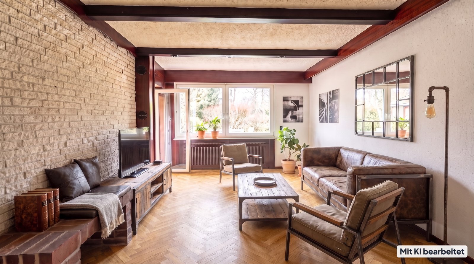 Großzügige 4-Zimmer-Terrassenwohnung mit großem Garten und zwei Tiefgaragenstellplätzen