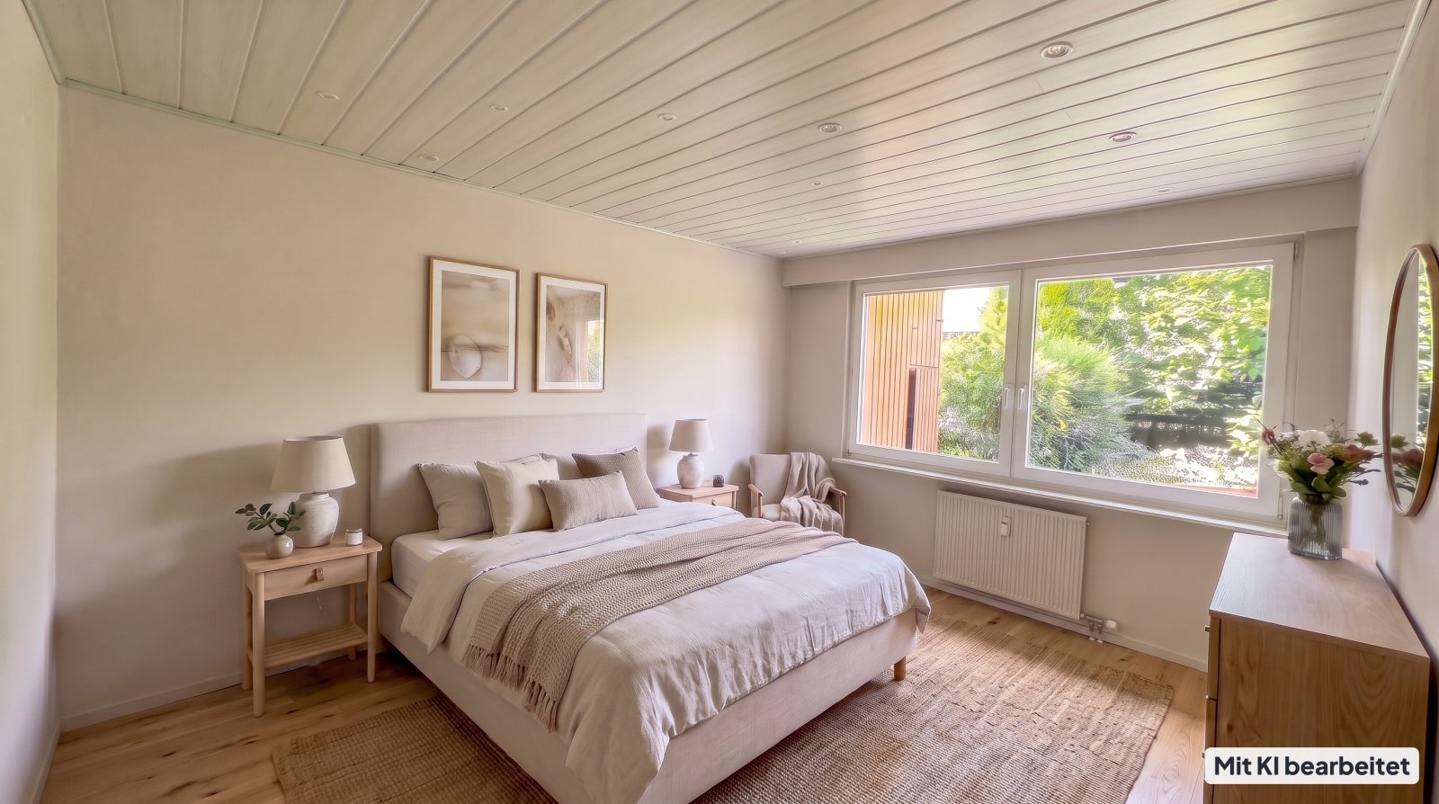Großzügige 4-Zimmer-Terrassenwohnung mit großem Garten und zwei Tiefgaragenstellplätzen