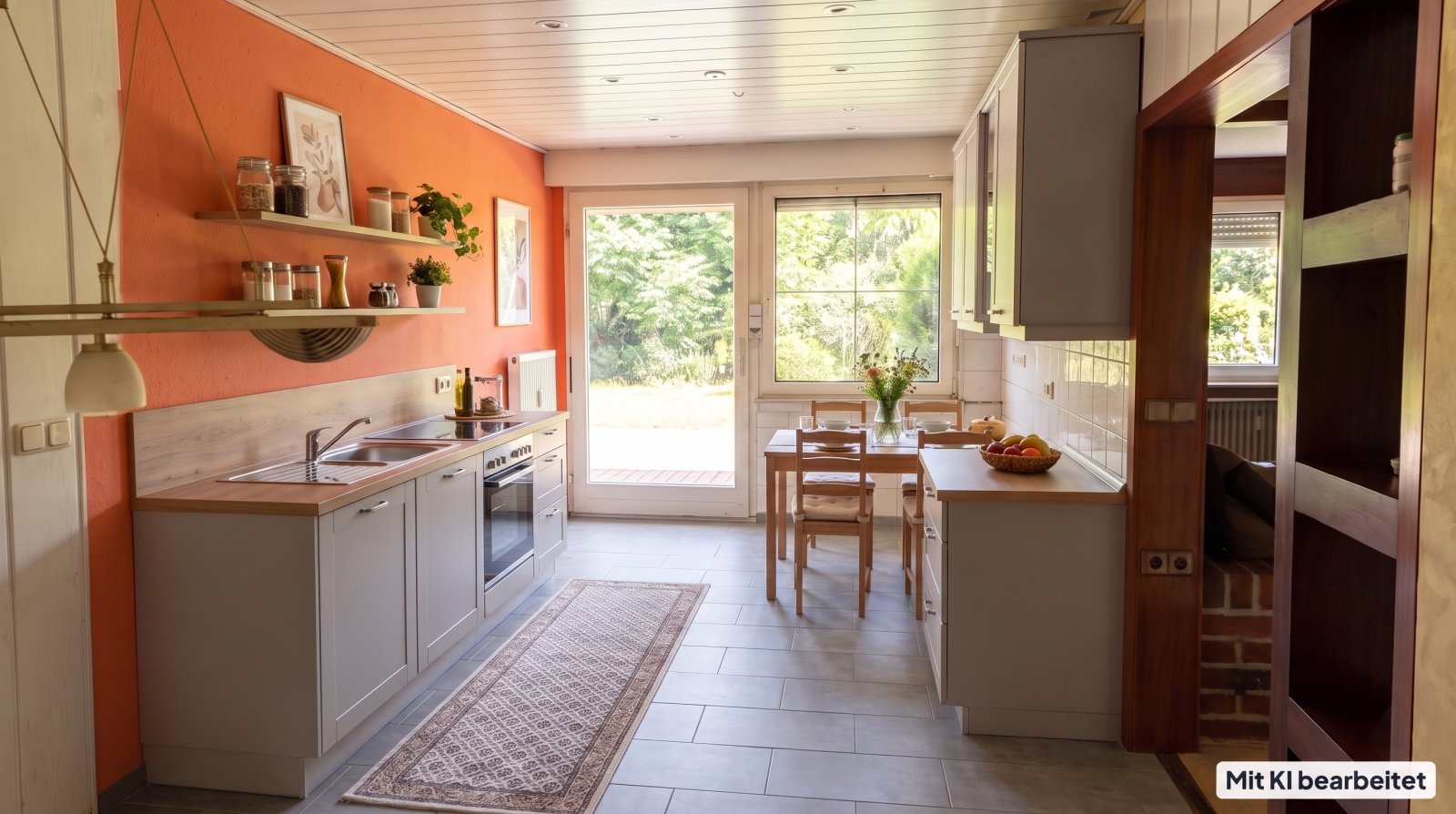 Großzügige 4-Zimmer-Terrassenwohnung mit großem Garten und zwei Tiefgaragenstellplätzen