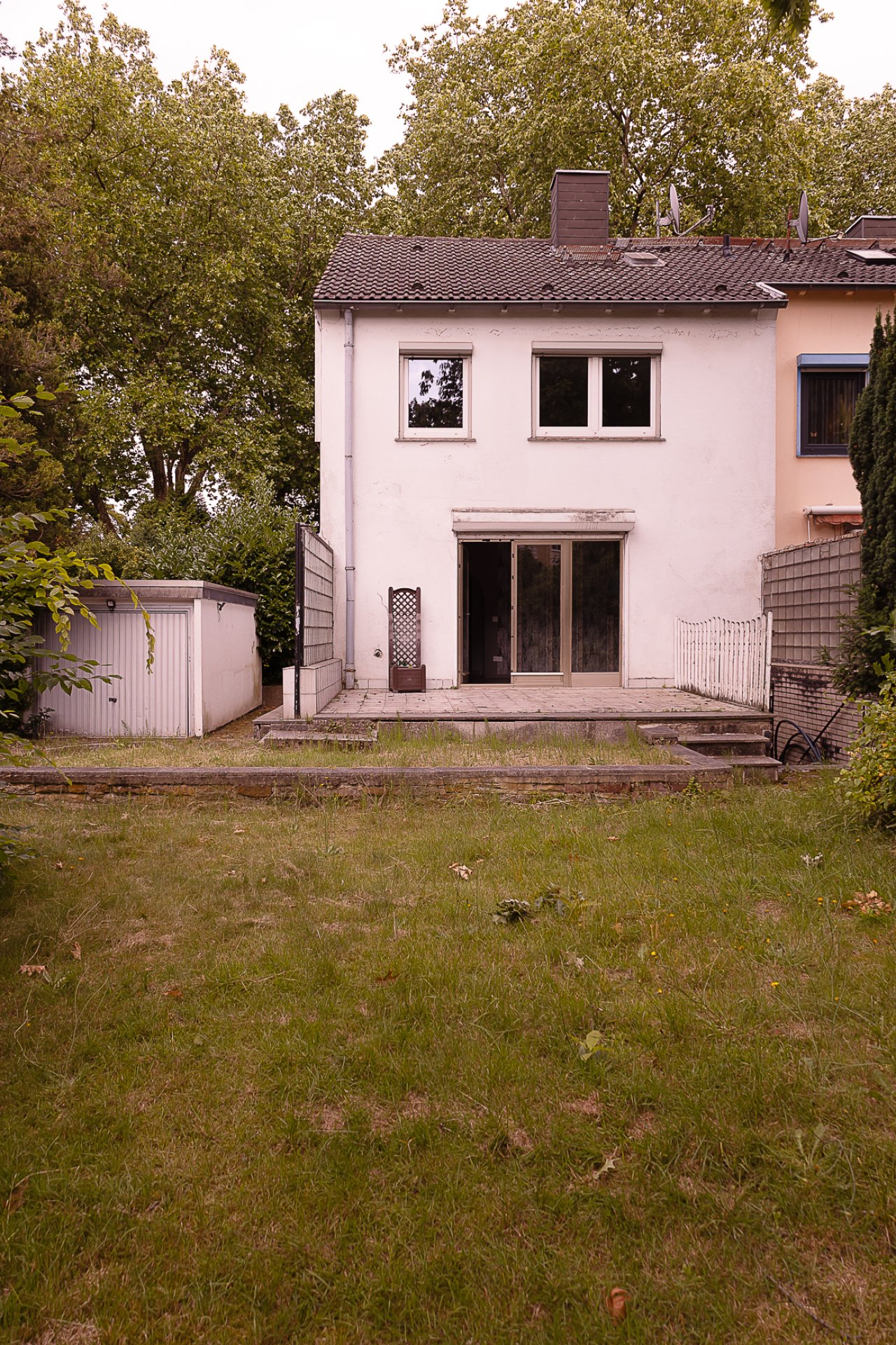 Blick auf die Hausrückseite mit Garten (Zoom) Blick auf die Hausrückseite mit Garten (Zoom)