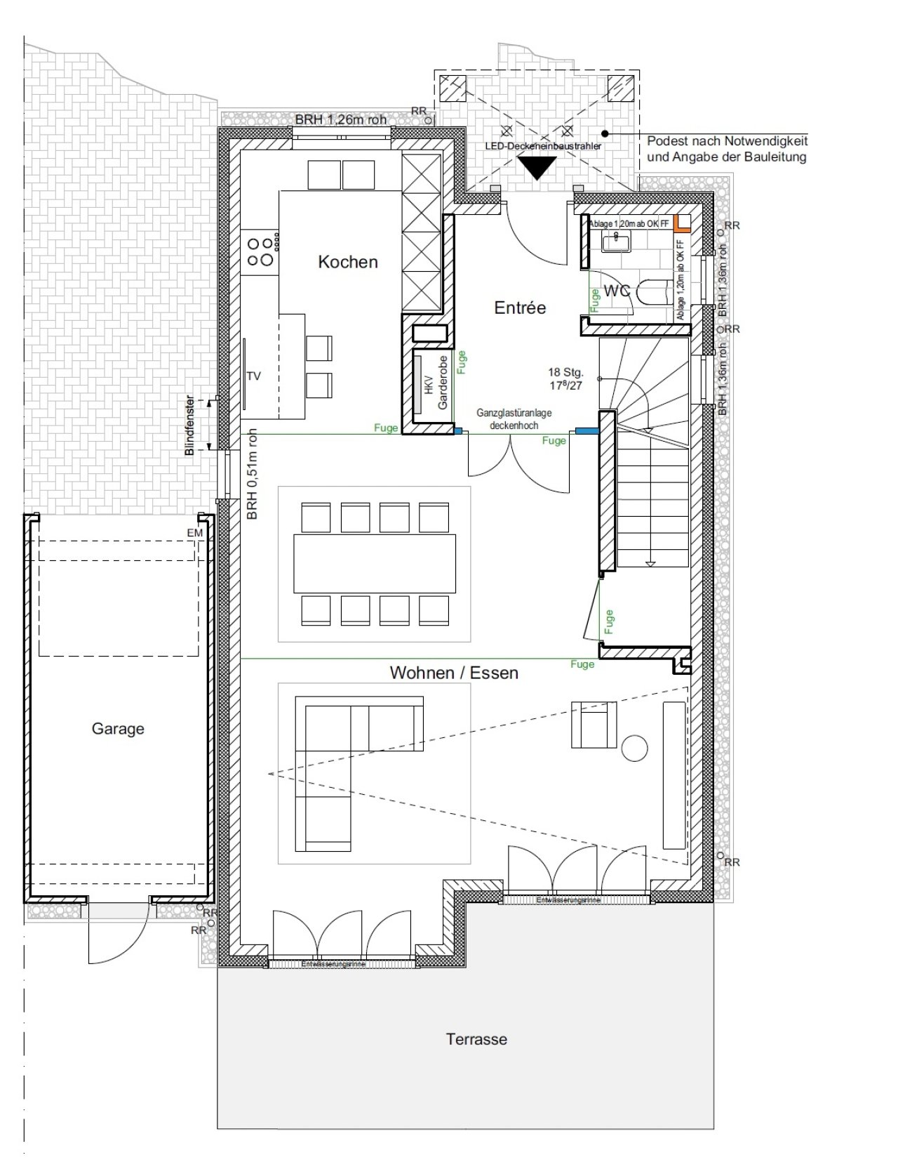 Grundriss Erdgeschoss