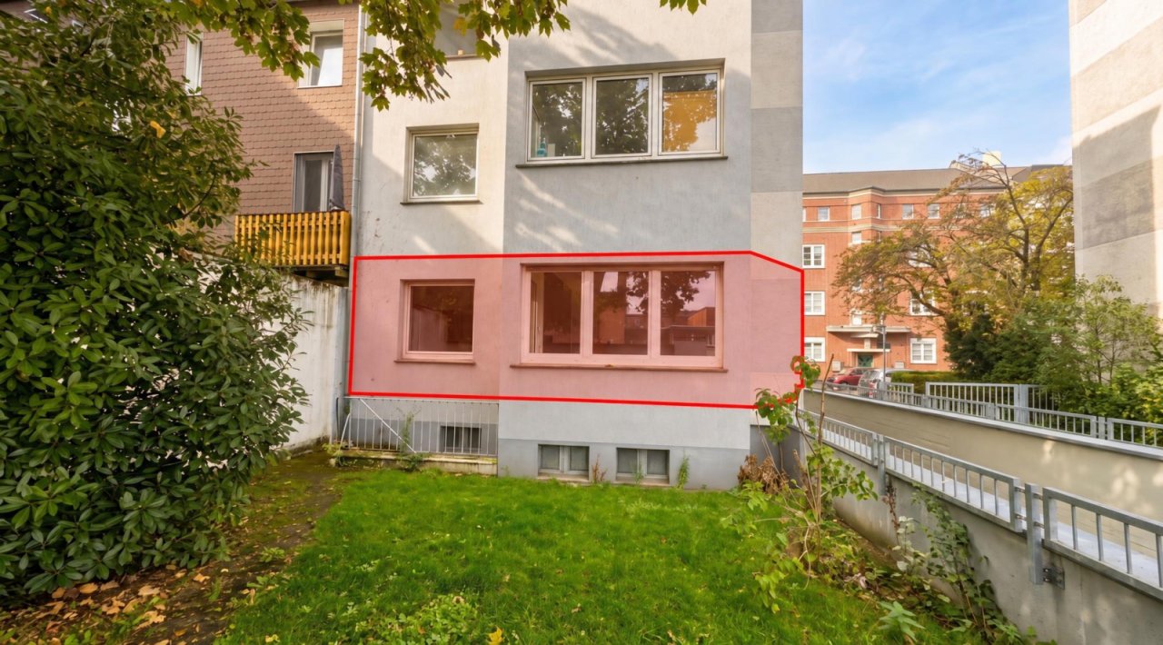 Haus Gebäuderückseite Haus Gebäuderückseite