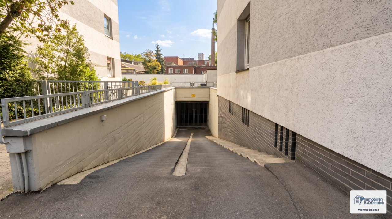 Tiefgarageneinfahrt Tiefgarageneinfahrt