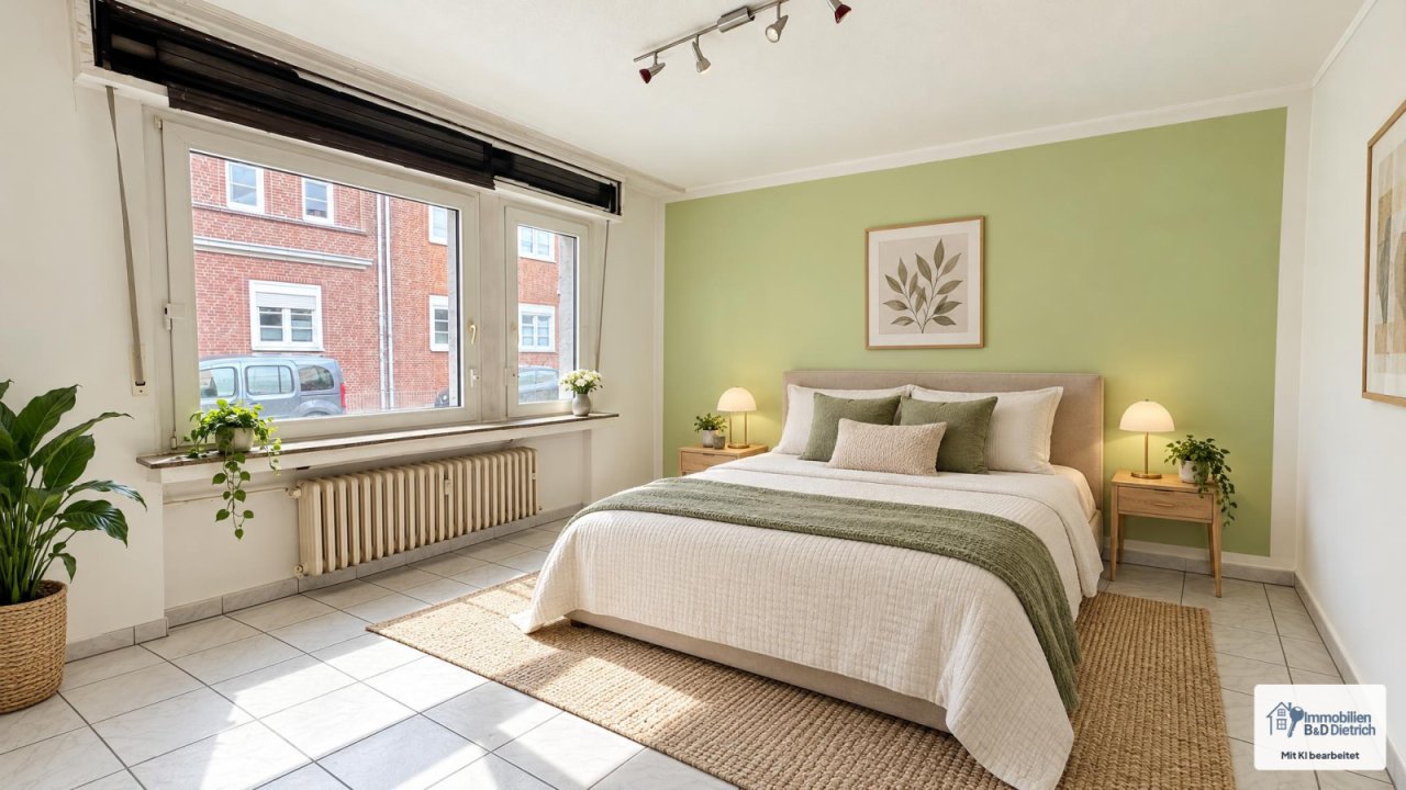 Schlafzimmer (Home-Staging) Schlafzimmer (Home-Staging)