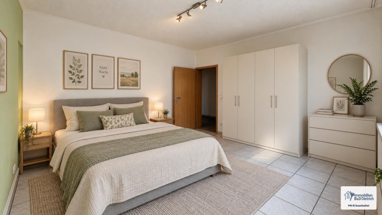 Schlafzimmer (Home-Staging) Schlafzimmer (Home-Staging)
